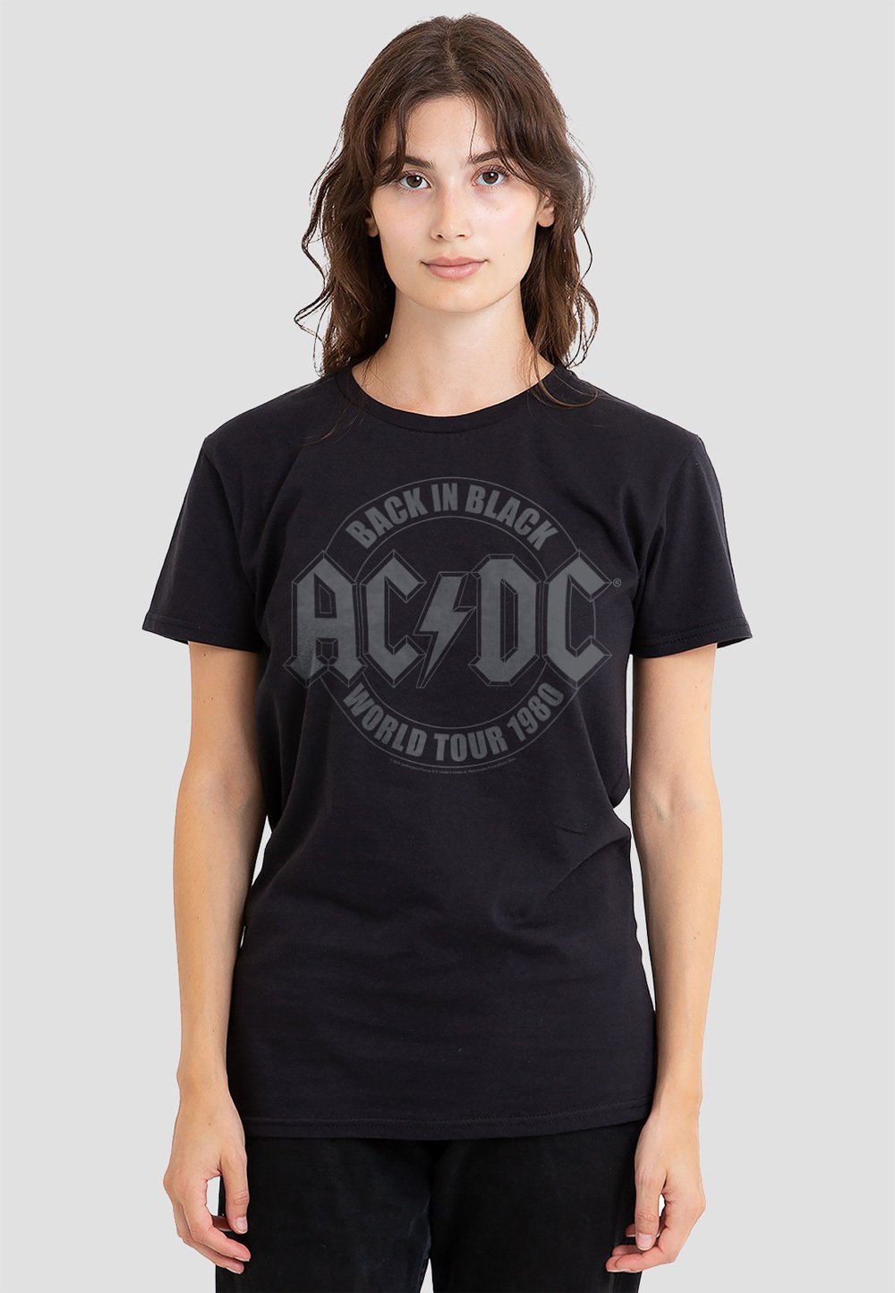 

Футболка с принтом ACDC Cotton Soul, черный