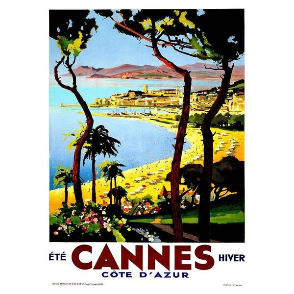 

Картина на холсте LegendArte Cannes, многоцветный