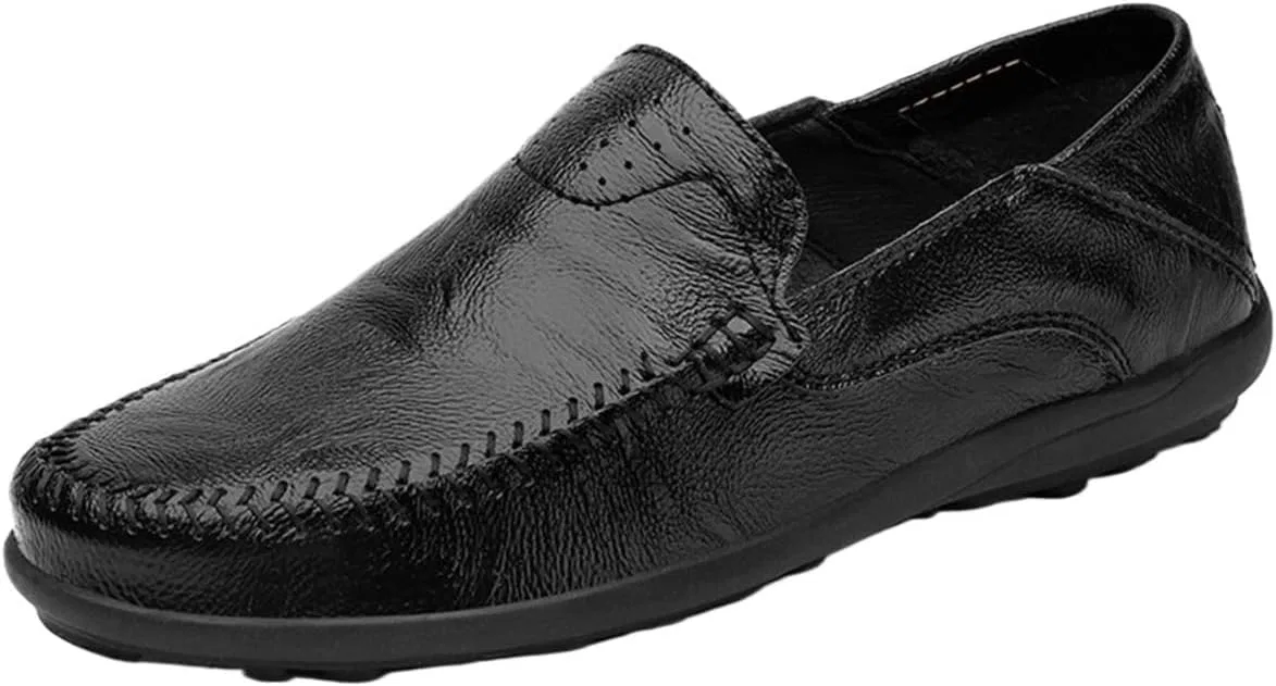 Мокасины из натуральной кожи, классические, Black DHFIRUFSHLO