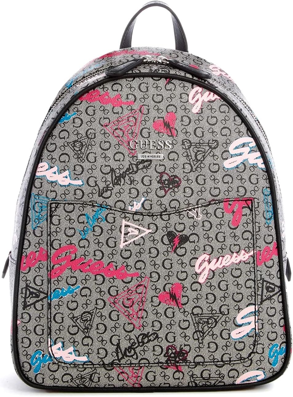 

GUESS женский рюкзак Stanzler с черным логотипом и граффити принтом