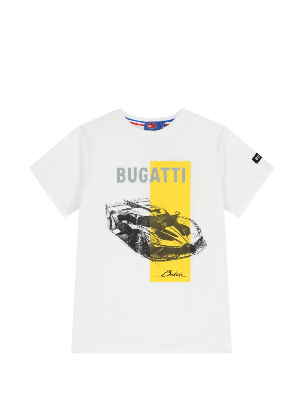 Футболка с графическим принтом Bugatti Kids, белый