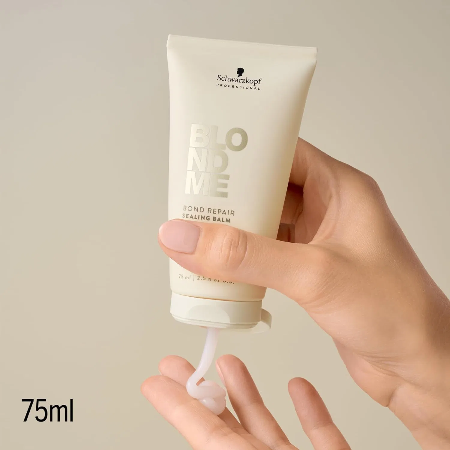 Несмываемый бальзам для восстановления и защиты блонда «Blonde Bond Repair Sealing Balm» 75 мл от Schwarzkopf Professional Blondme — фото 2