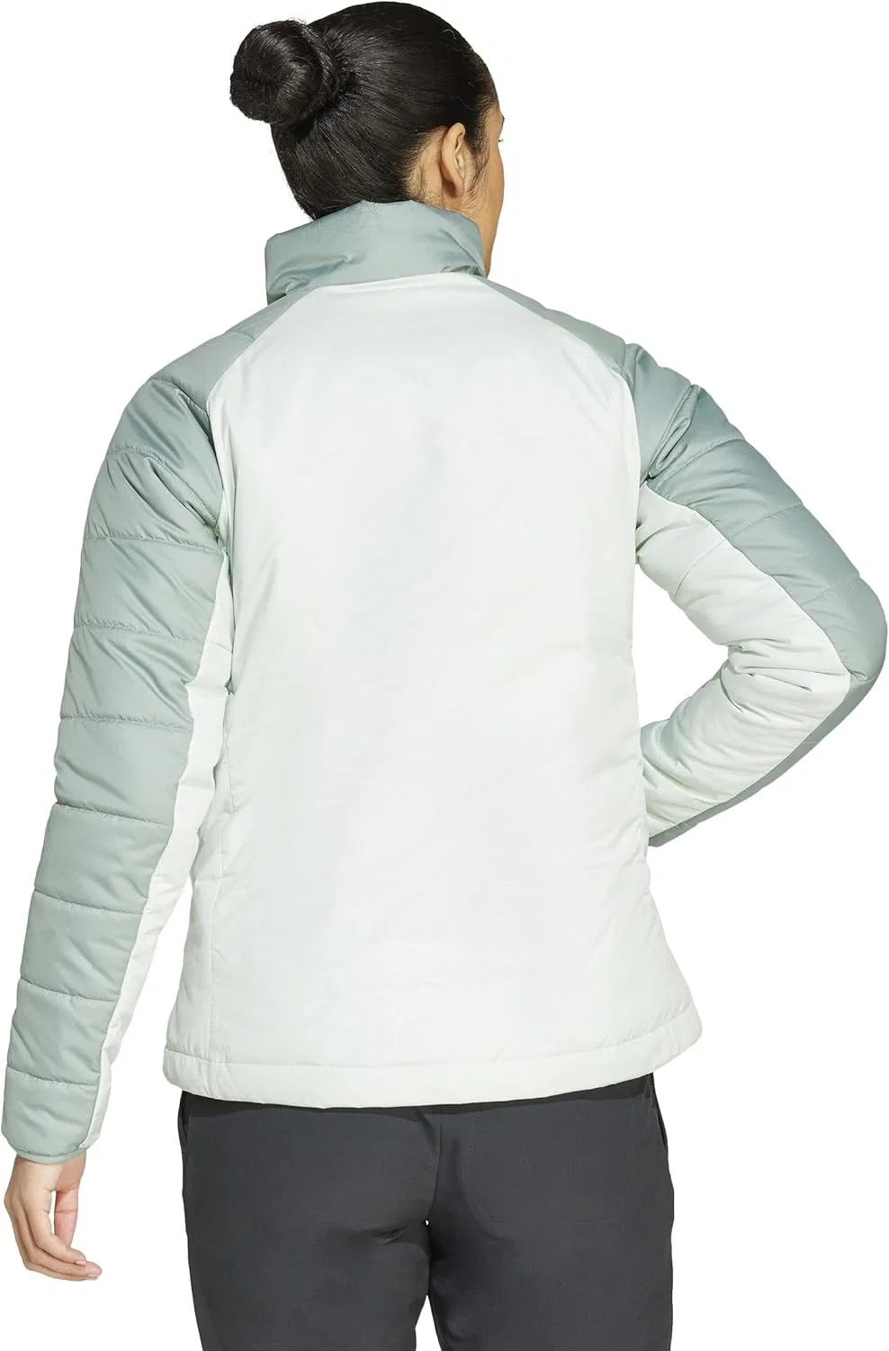 Куртка женская adidas Linen Green/Silver Green — фото 2