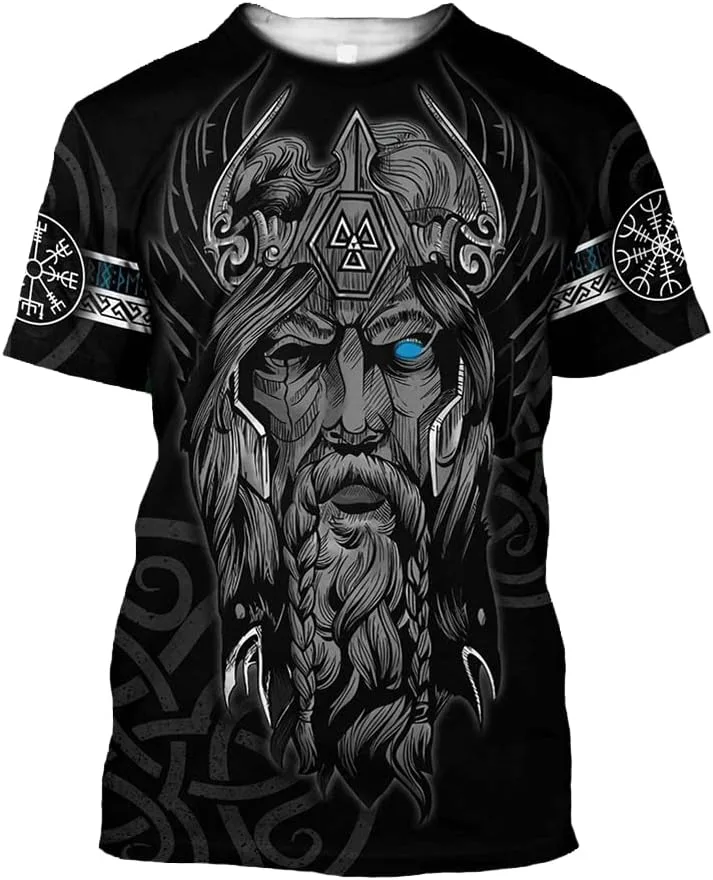 

Толстовка Odin с капюшоном, 3D-принт, большие карманы, молния JJLLAZAD