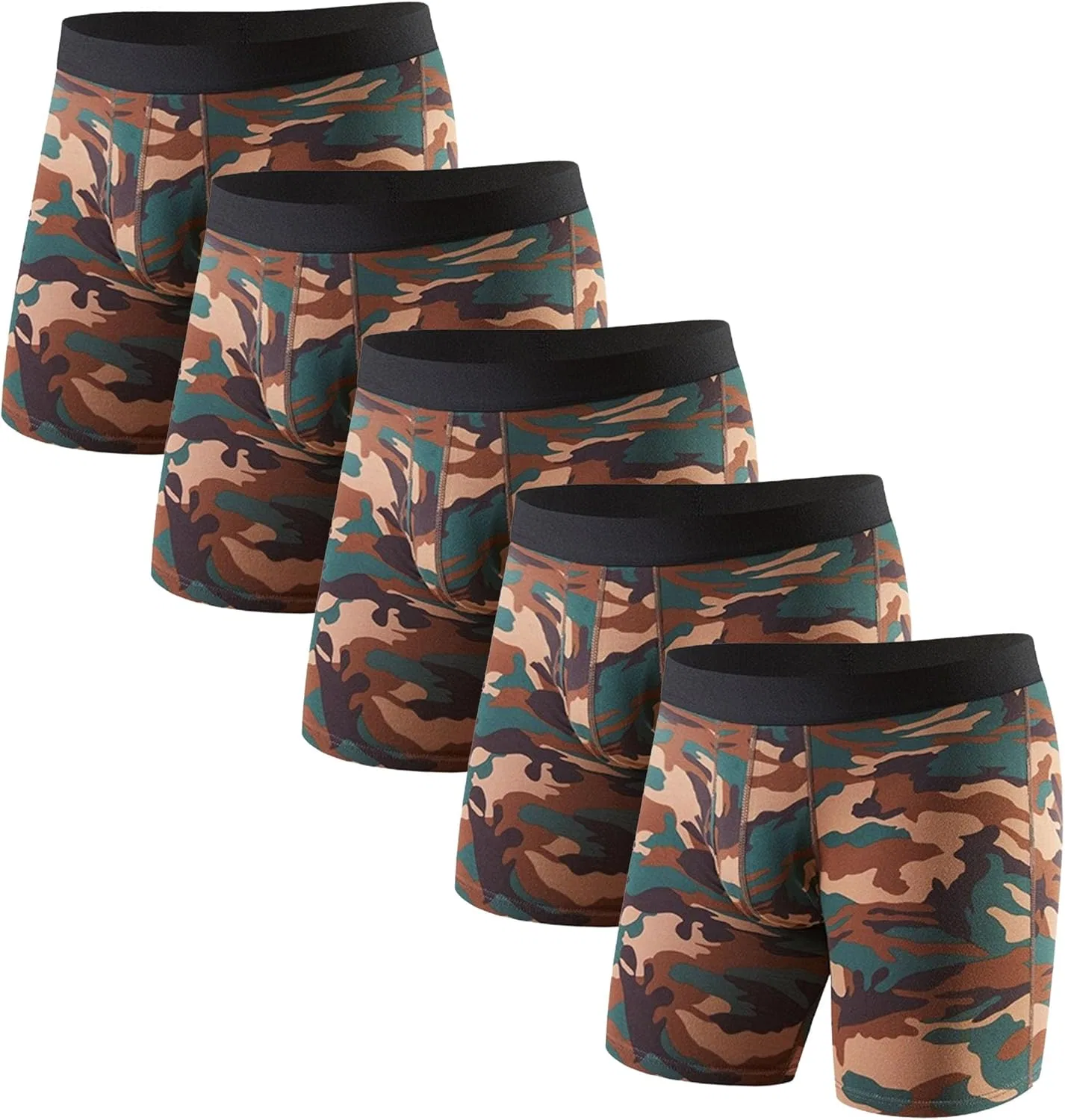 Боксеры мужские хлопковые, Orange-5pc