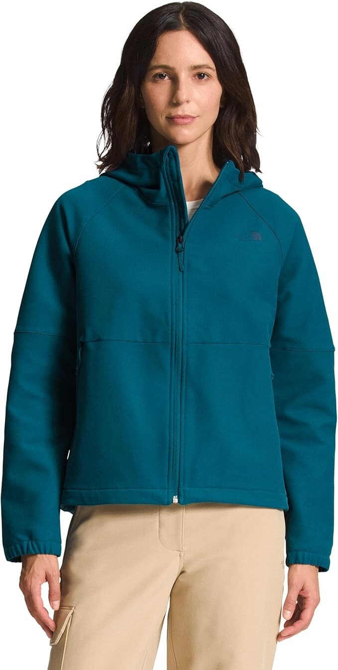 

Женская синяя куртка The North Face Camden с капюшоном на молнии