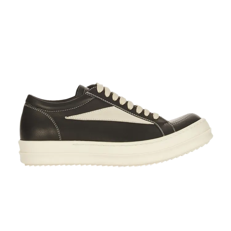 Кроссовки Rick Owens Wmns Porterville Vintage Low, цвет Black Milk