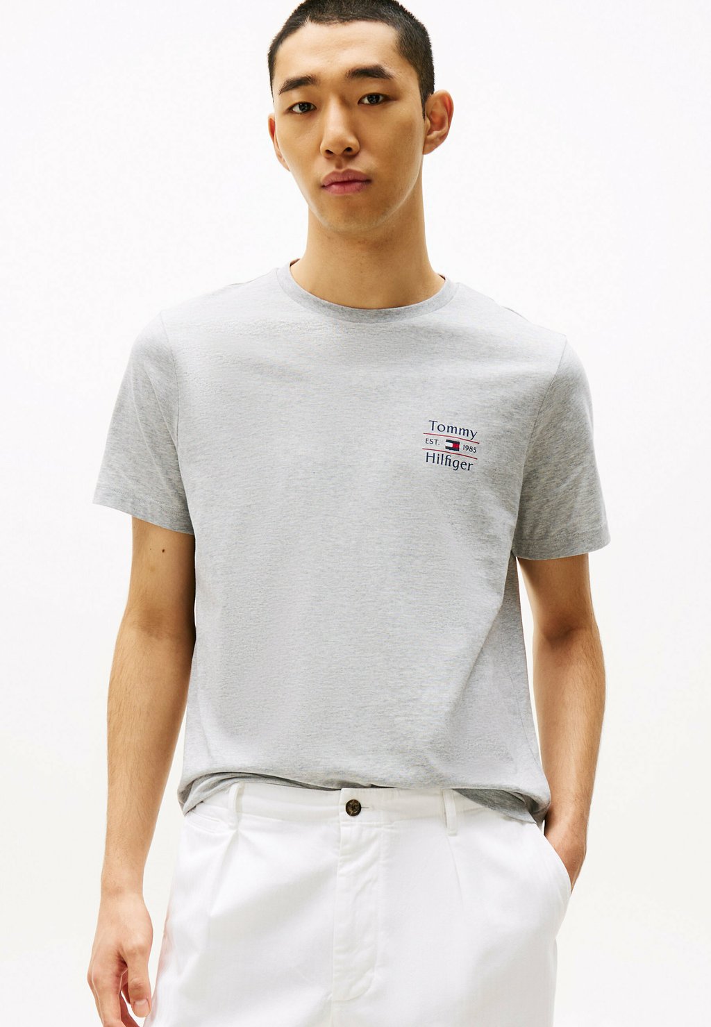 

Футболка с принтом STACK Tommy Hilfiger, серый