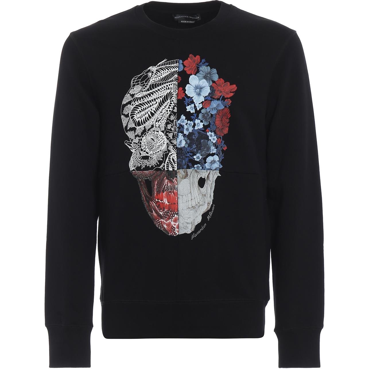 

Свитшот SS23 мужской черный Alexander McQueen