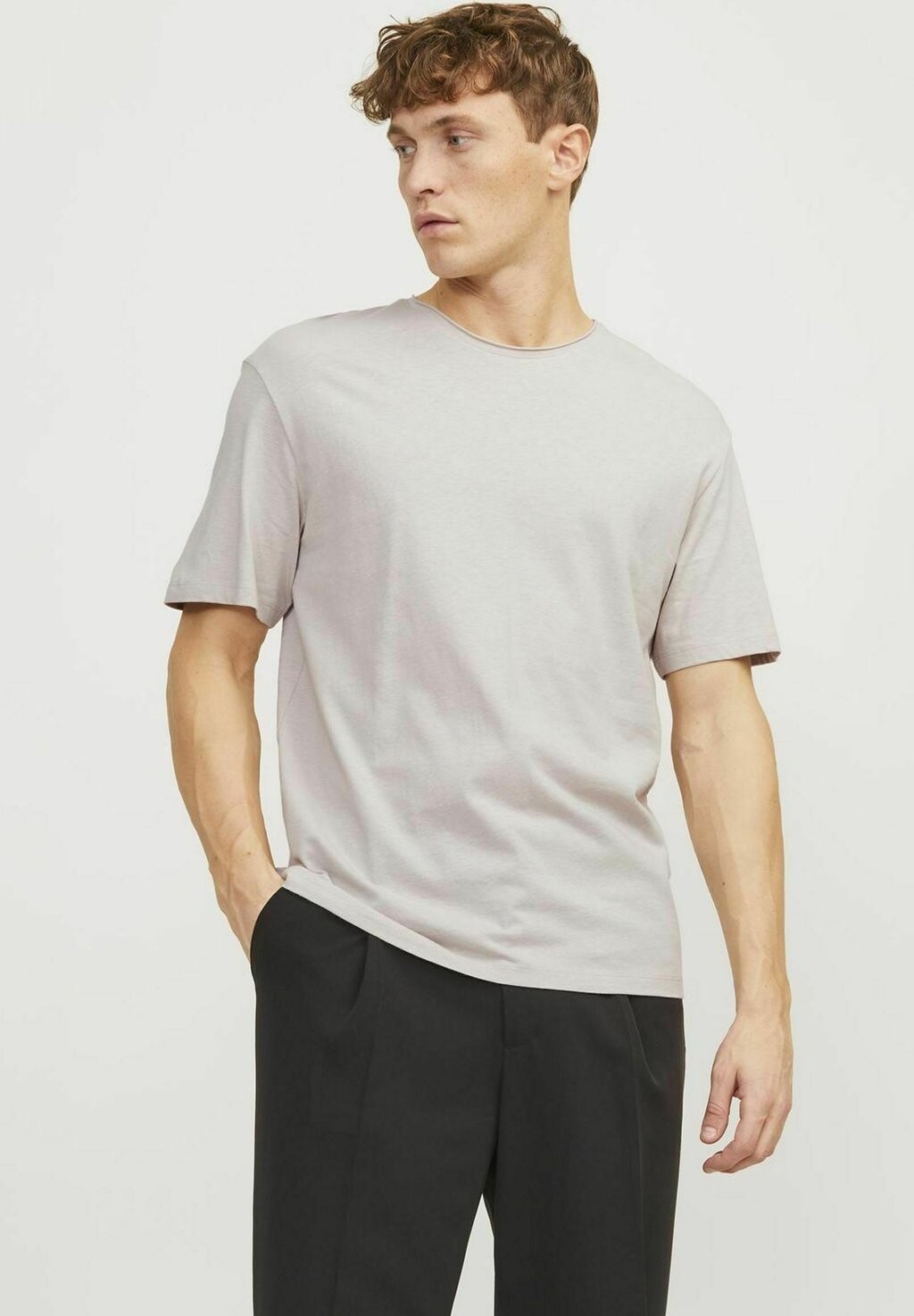 

Футболка базовая Jack & Jones, цвет crockery