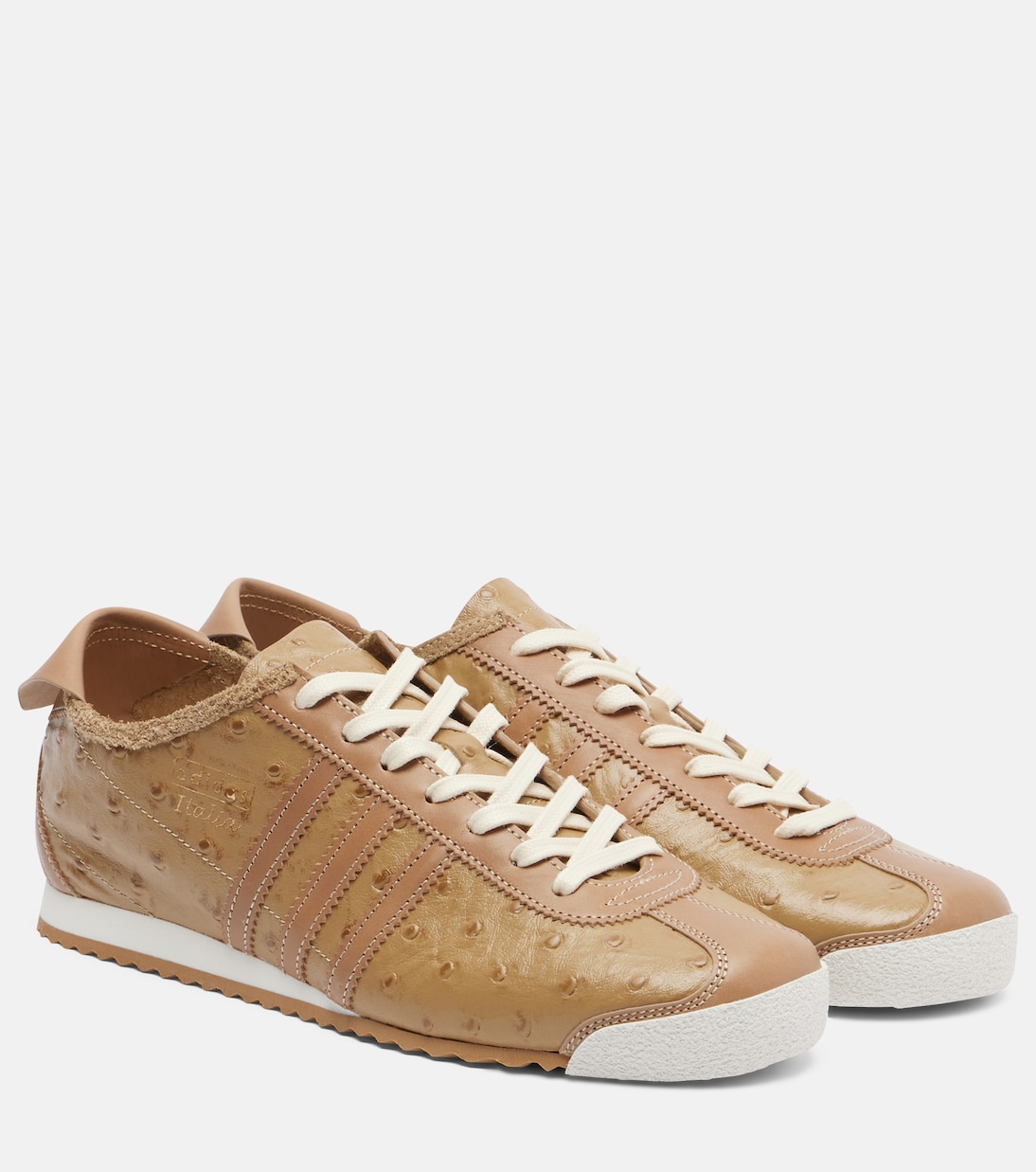 Кожаные кроссовки Italia 60-х годов Adidas, коричневый