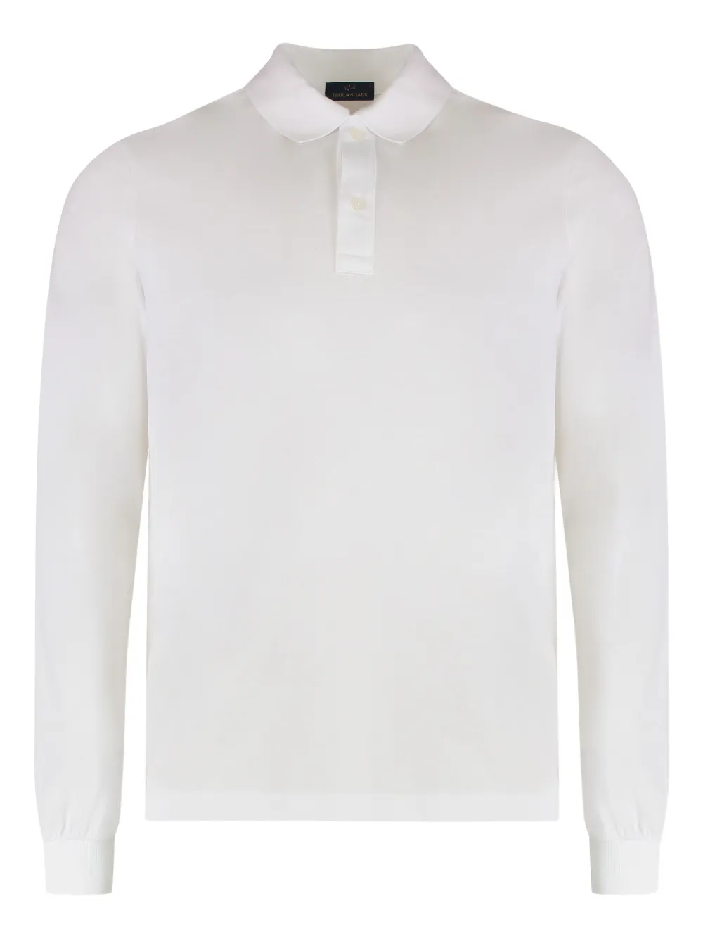 

Поло с длинными рукавами Paul & Shark, белый