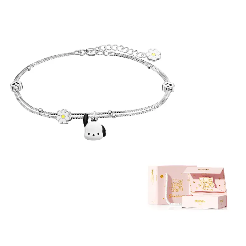 

Браслет Pochacco Summer Travel Dopamine Dressing Accessory, Niche Refined Creative Design IP Merch Sanrio