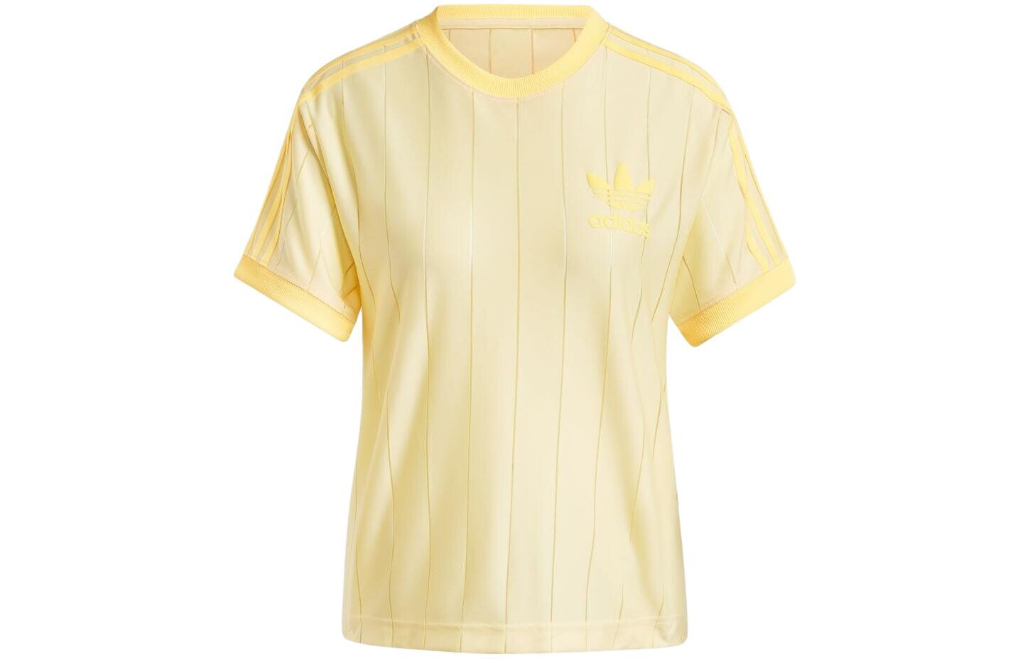 

Одежда Футболка женская желтая Adidas Originals