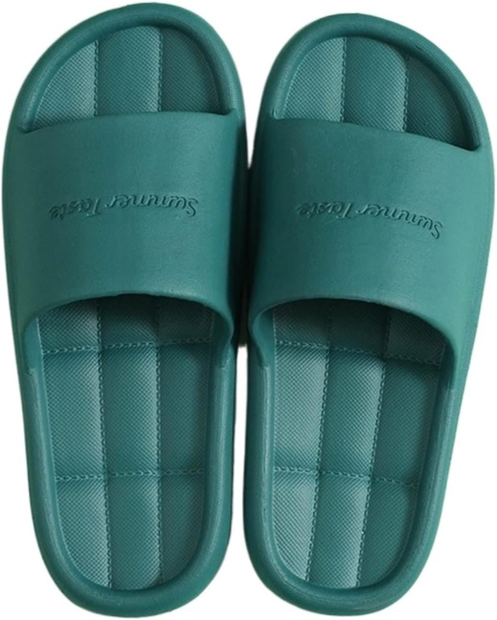 

Домашние тапочки Shark, нескользящая домашняя обувь для женщин, шлепанцы унисекс, летние сандалии для отеля, плоская обувь, домашние сандалии для ванной комнаты (Цвет: зеленый, Размер обуви: 40-41 (подходит для 39-40)) Tomyeus