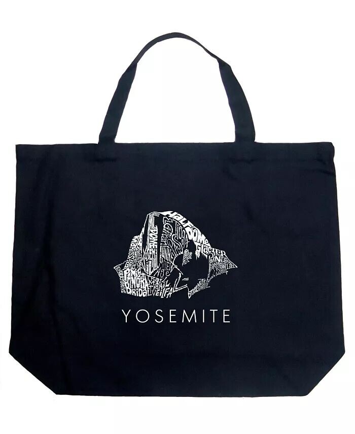 

Yosemite — большая сумка-тоут Word Art La Pop Art