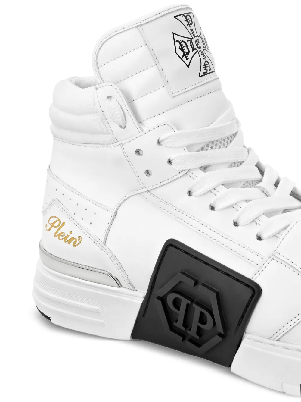 Высокие кроссовки Phantom Kicks Philipp Plein, белый — фото 3