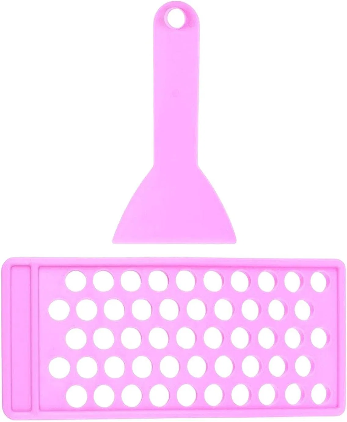 Набор для создания бальзама для губ DeeRace, 50 отверстий, фиолетовый