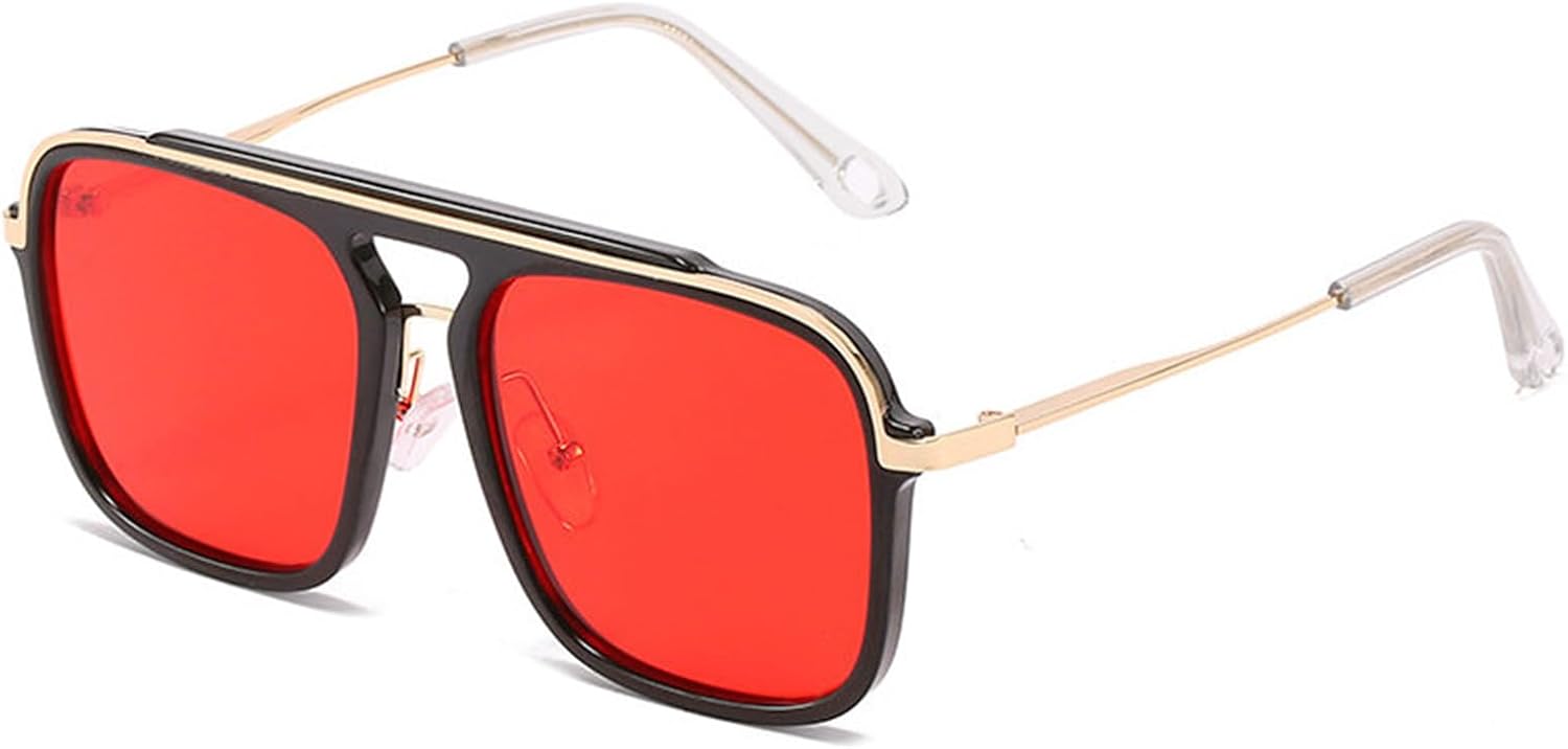 

Солнцезащитные очки Willochra в стиле ретро, ​​квадратные, квадратной формы, для женщин и мужчин, классический винтаж 70-х, большие, с градиентным переходом цвета, защита от ультрафиолета UV400, C6