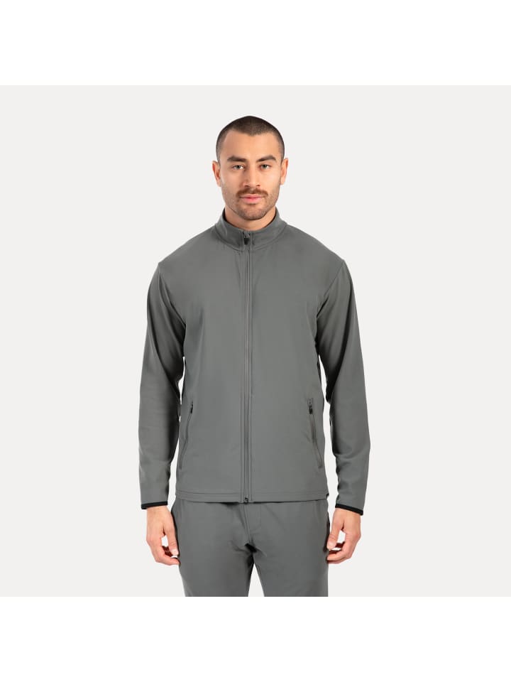 

Спортивная куртка Delian серого цвета SMILODOX
