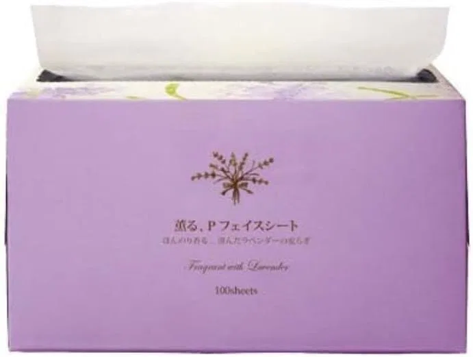 Патчи для лица P Face Sheet с ароматом лаванды Takikawa, 100 шт — фото 2
