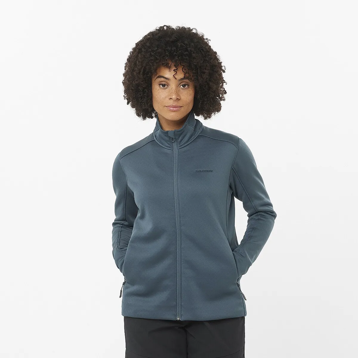 

Теплая женская куртка Salomon Outline, синий