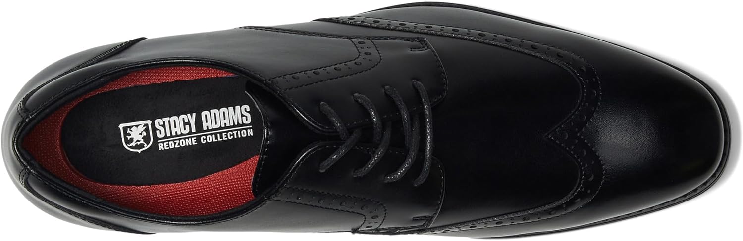 Мужские оксфорды Stacy Adams Lancaster Wingtip, черный — фото 2