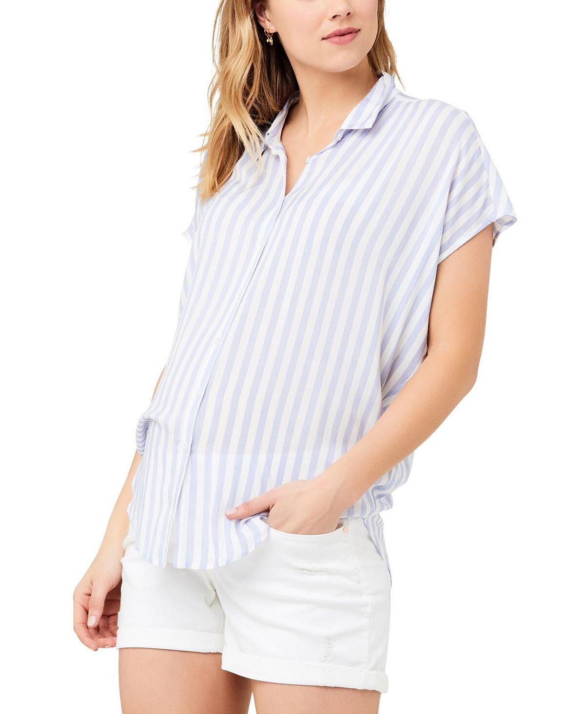 

Свободная рубашка Quinn St для беременных Ripe Maternity