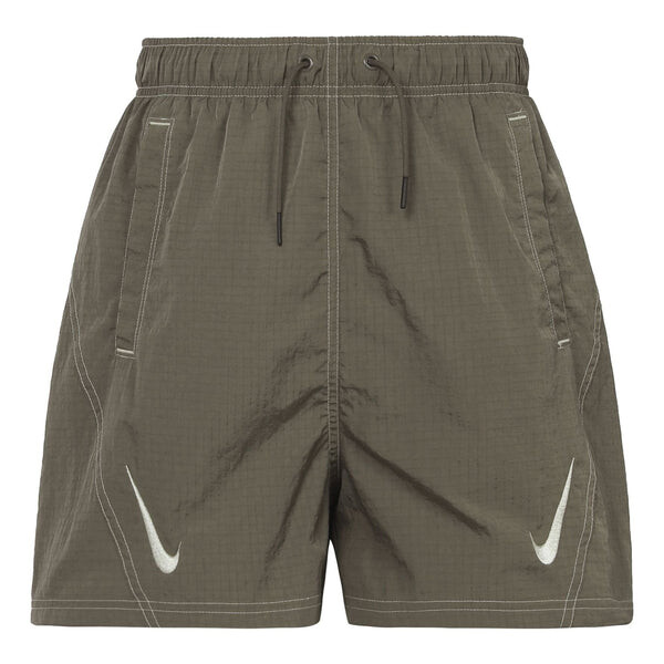 

Шорты как w спортивная одежда rpl swsh wvn gx hr sh ironstone Nike, коричневый