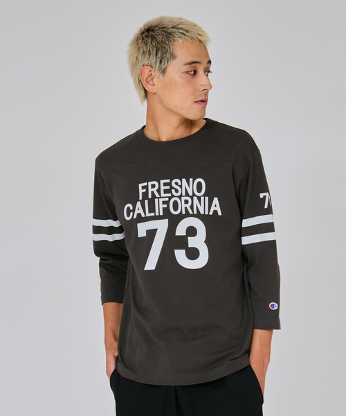 

Мужская футболка с рукавом 3/4 для футбола Champion, черный