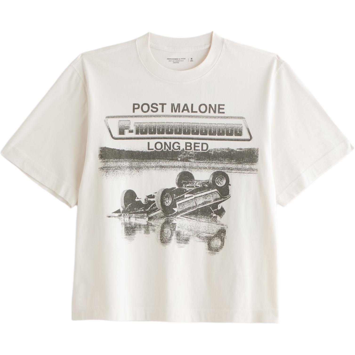 

Футболка мужская Abercrombie＆Fitch, серый