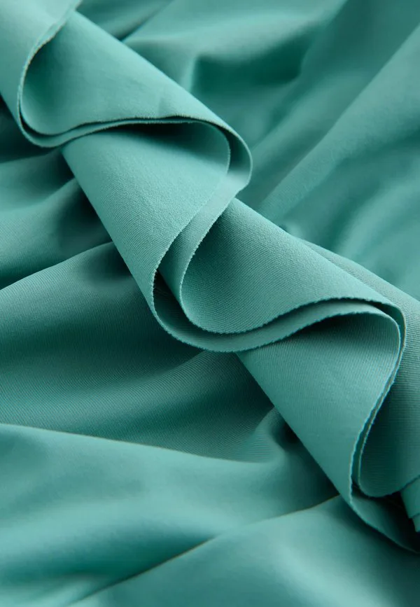 Купальник прямого кроя с эффектом утягивания живота и оборками. Next, Turquoise Blue — фото 4