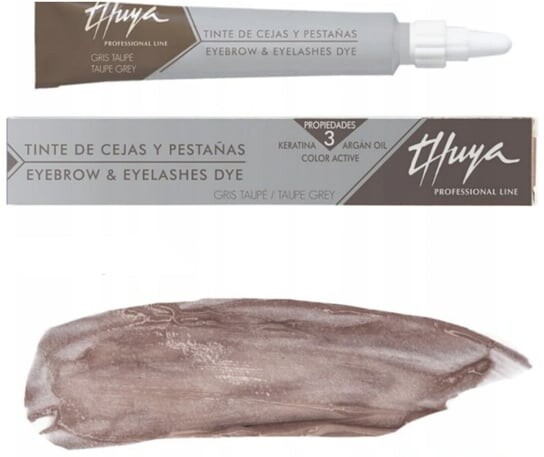 

Для бровей и ресниц, серый, коричневый Project Lashes, Thuya Henna