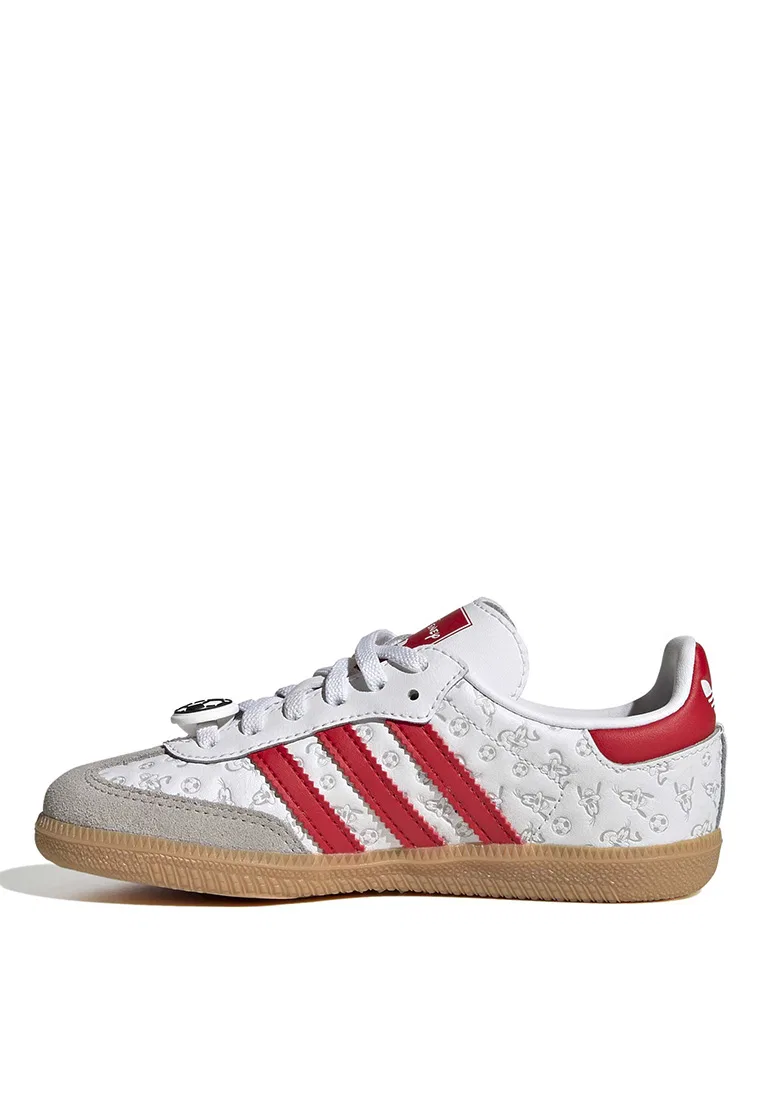 Кроссовки детские, эластичная шнуровка, модель Samba OG, Adidas, белый — фото 4