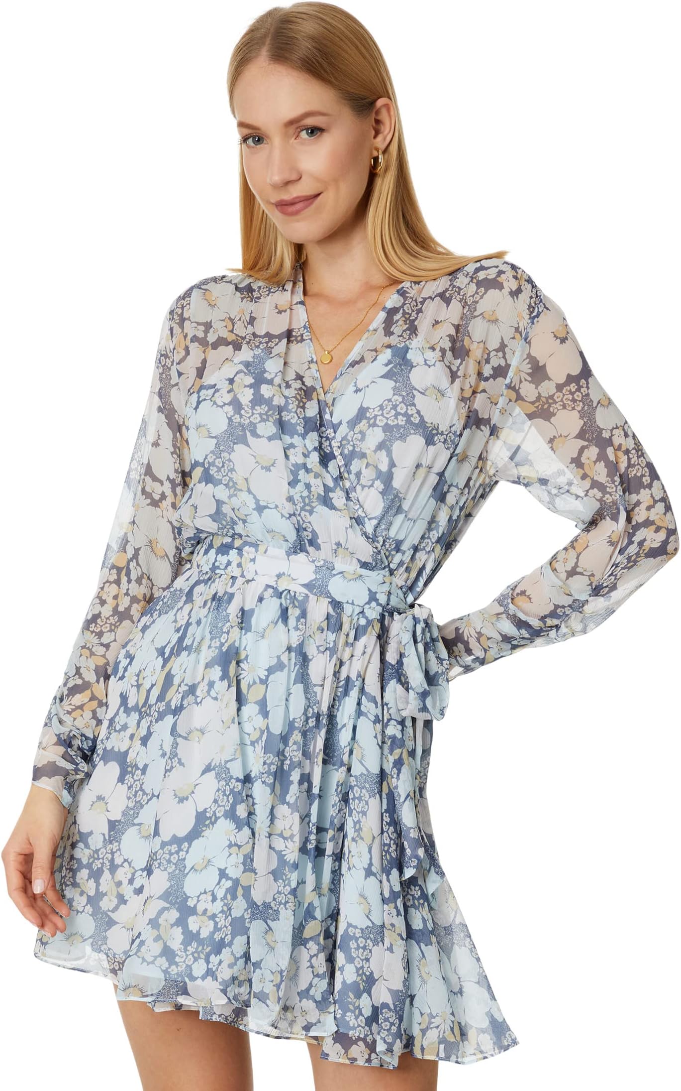 

Платье Joie Clara Dress, цвет Night Shadow/Blue/Multi