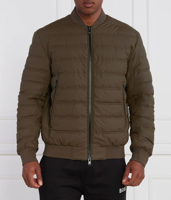 

Куртка Boss Caradoc Regular Fit, зеленый