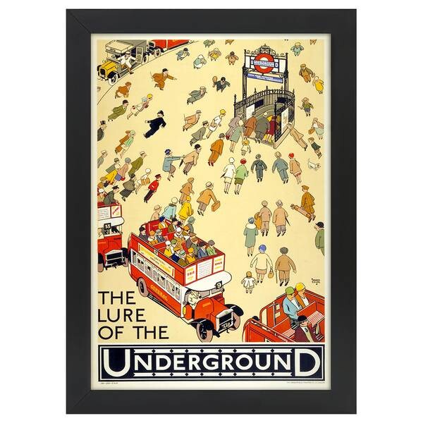 

Рамка для фотографий LegendArte The Lure of the Underground, черный