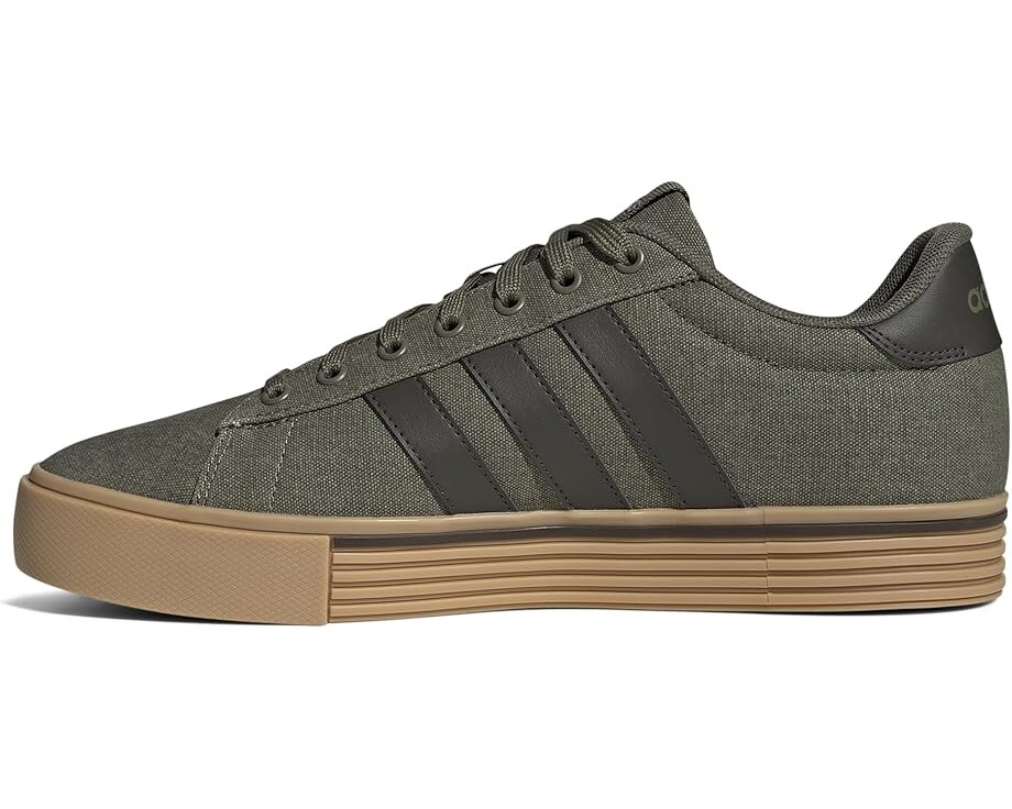 Кроссовки adidas Daily 4.0, цвет Olive Strata/Shadow Olive/Gum — фото 4
