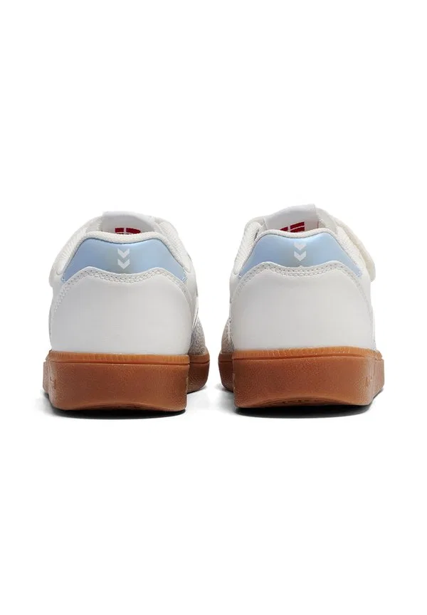 Тренеры Hummel, White/Metallic Blue — фото 4
