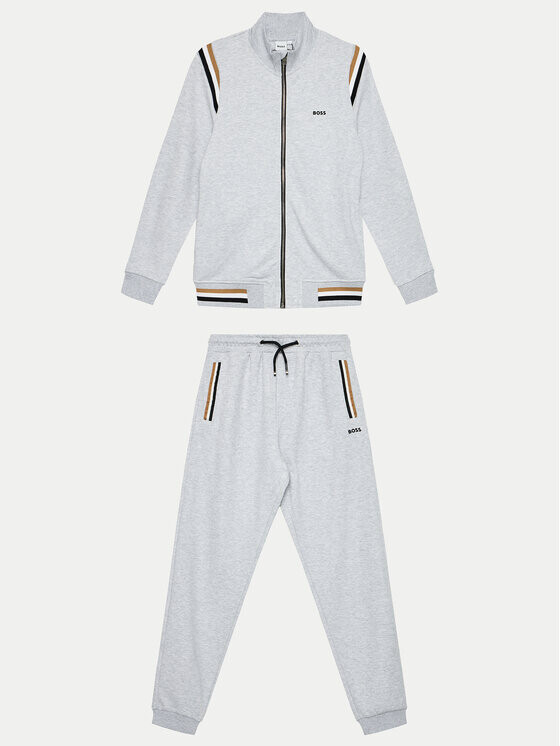 Спортивный костюм regular fit Boss, серый