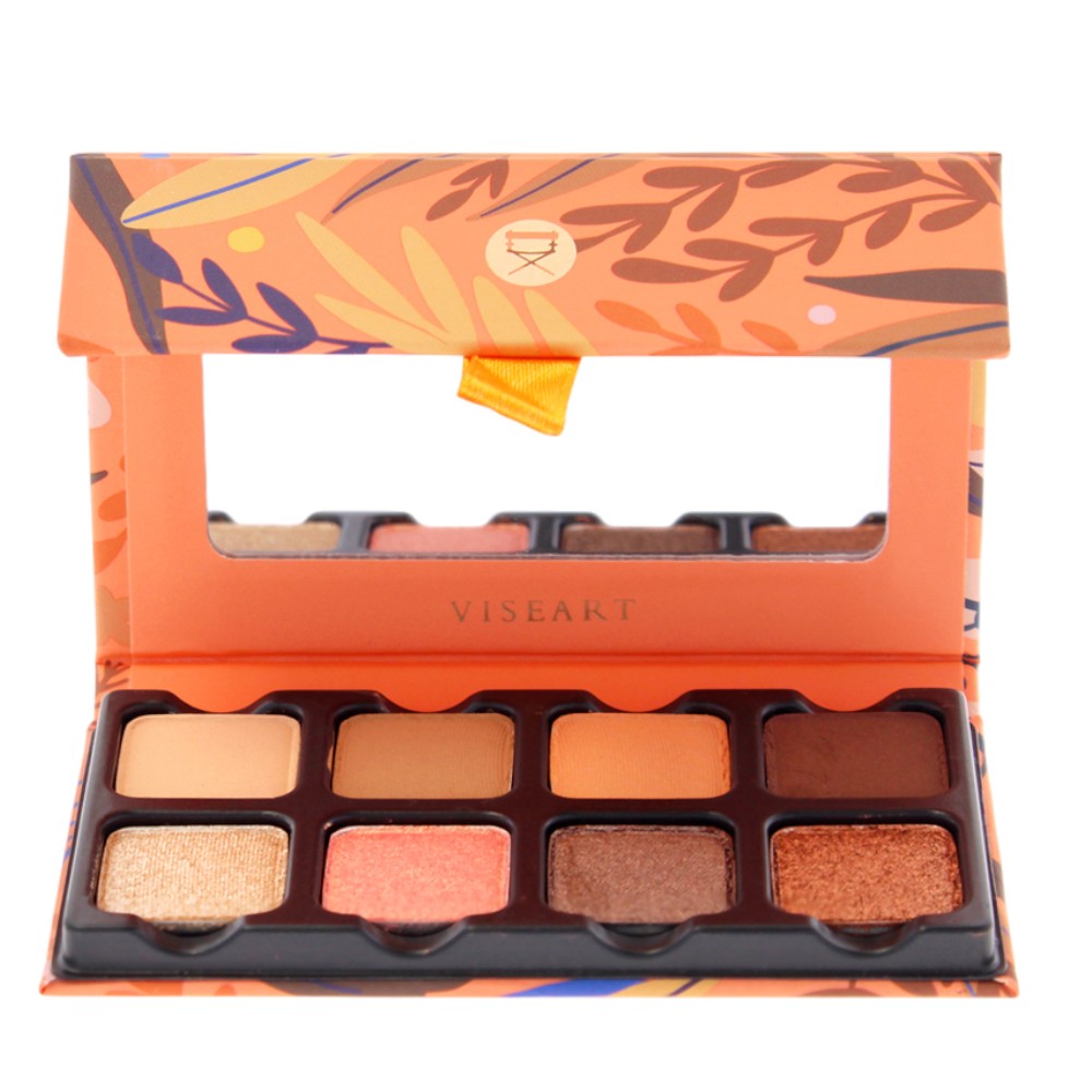 Палетка теней для век Petit Pro Eyeshadow Palette - Apricotine от Viseart Paris для женщин - 0,28 унции (0,28 унции) — фото 2