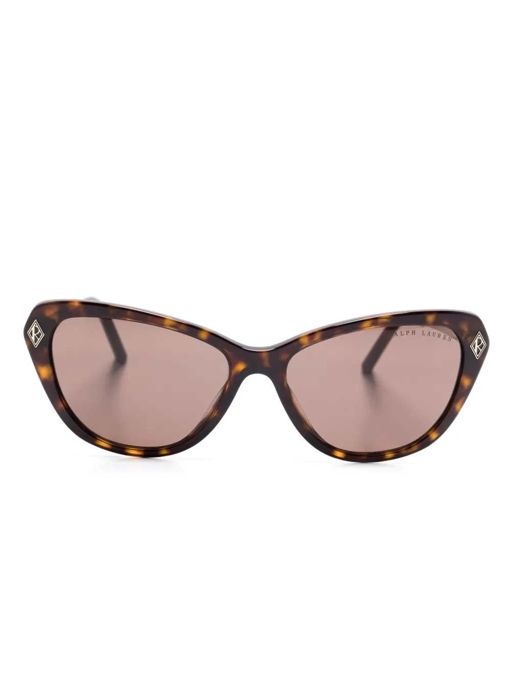 

Солнцезащитные очки The Ella 57 Lauren Ralph Lauren, коричневый