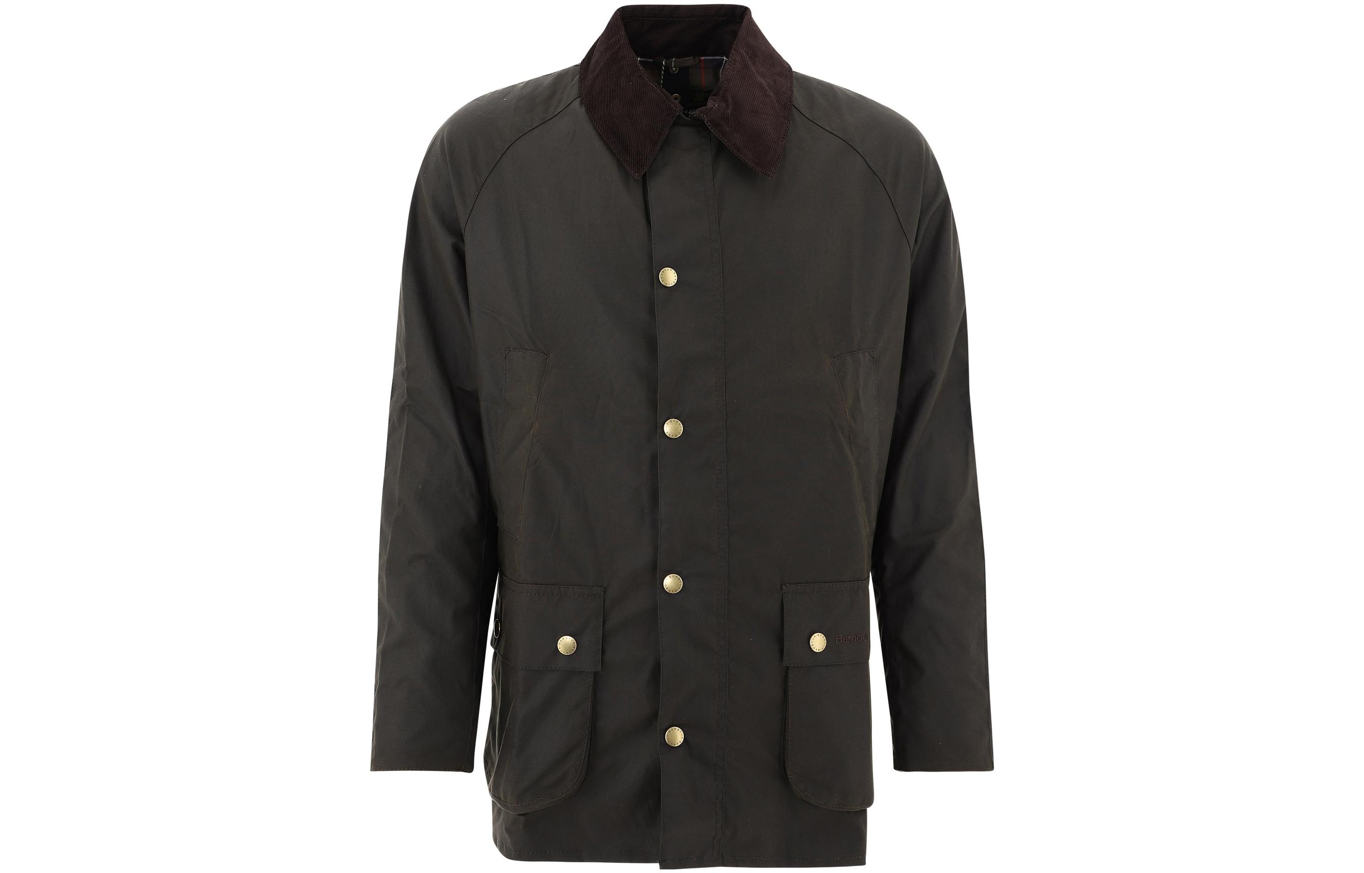 

Куртка на пуговицах Ashby с восковым покрытием BARBOUR, зеленая, Зеленый, Куртка на пуговицах Ashby с восковым покрытием BARBOUR, зеленая