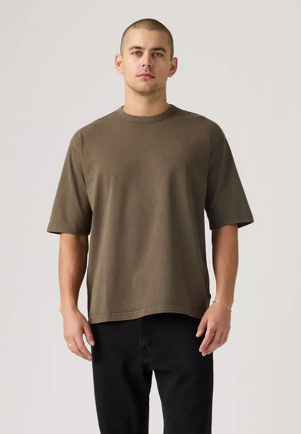 Простая футболка из плотной ткани Levi'S, Maitake Brown