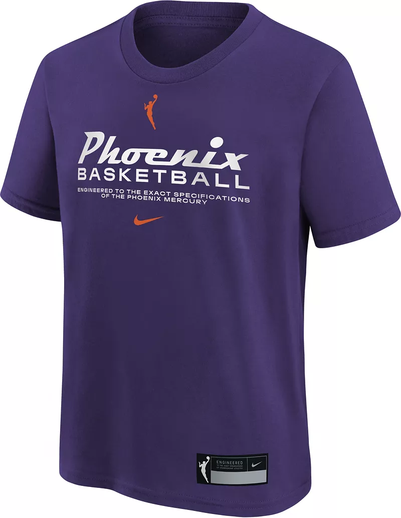 

Хлопковая футболка Nike Youth Phoenix Mercury Purple Performance Outerstuff
