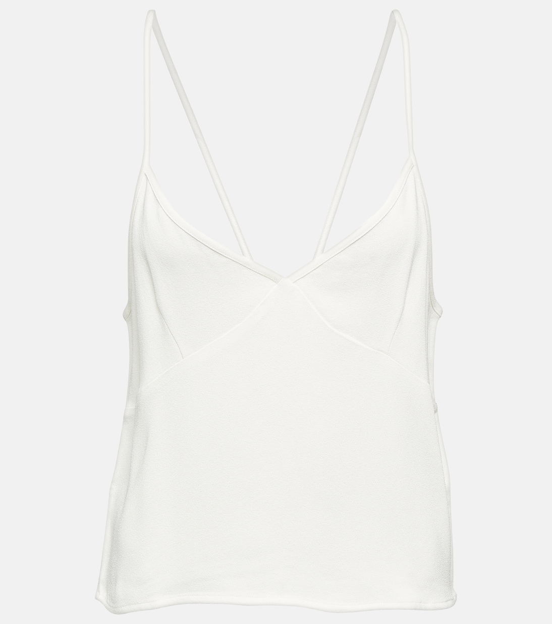 

Топ-комбинация с V-образным вырезом Ami Paris, Natural White