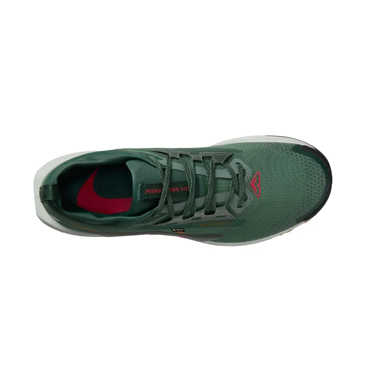 Мужские трейловые кроссовки NIKE PEGASUS TRAIL 5 GTX Nike, зеленый — фото 2