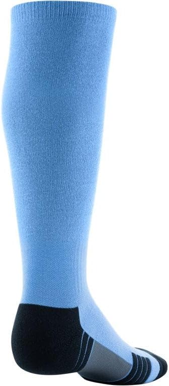

Носки Under Armour Adult Team выше голени, 1 пара, Carolina Blue/Black/White
