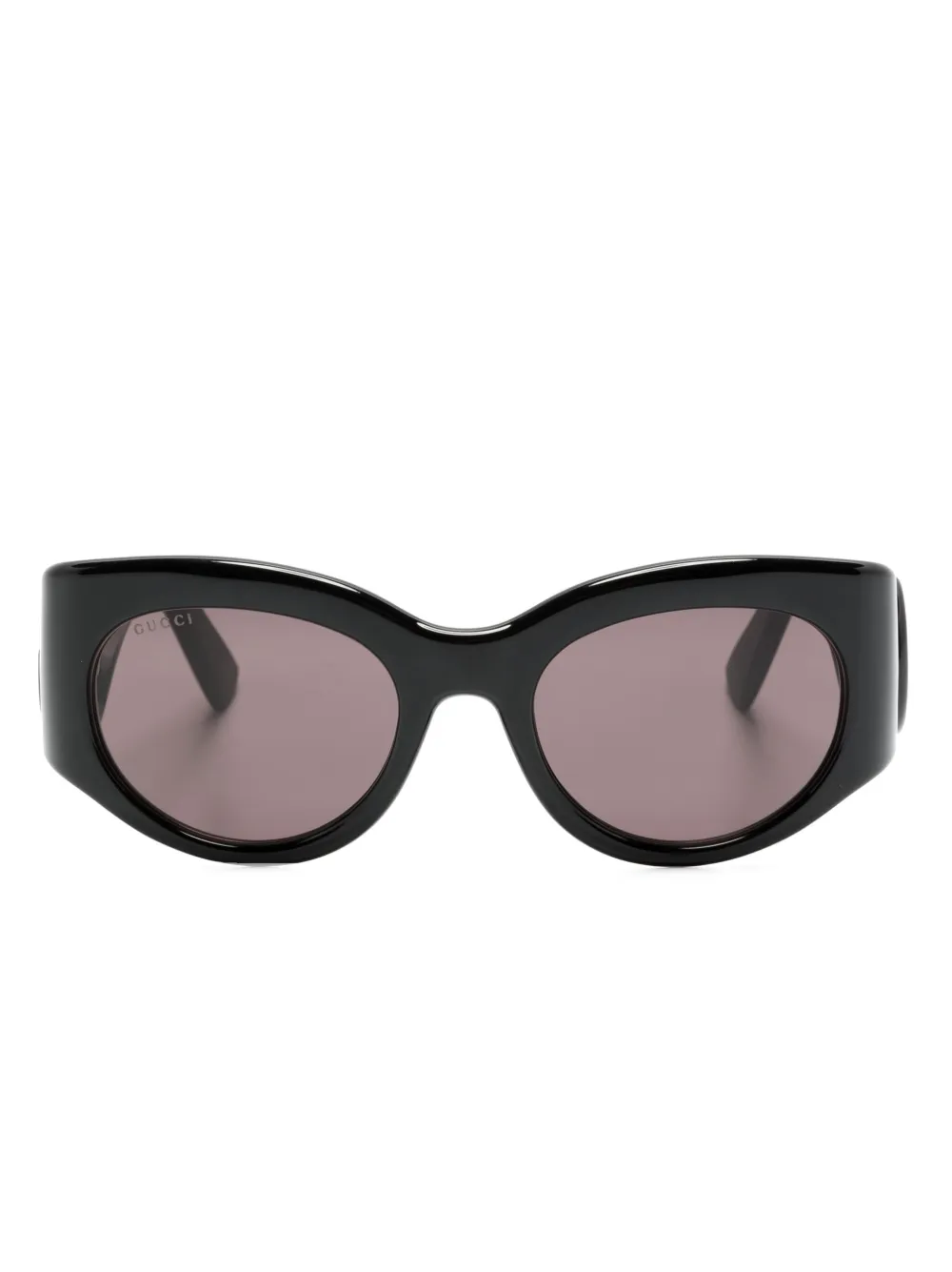 

Солнцезащитные очки в оправе 'бабочка' Gucci Eyewear, черный
