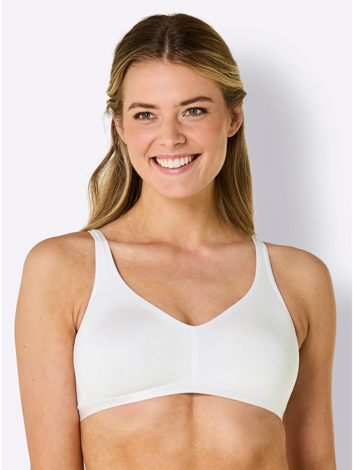 

Бюстгальтер Comfort без косточек белого цвета Naturana
